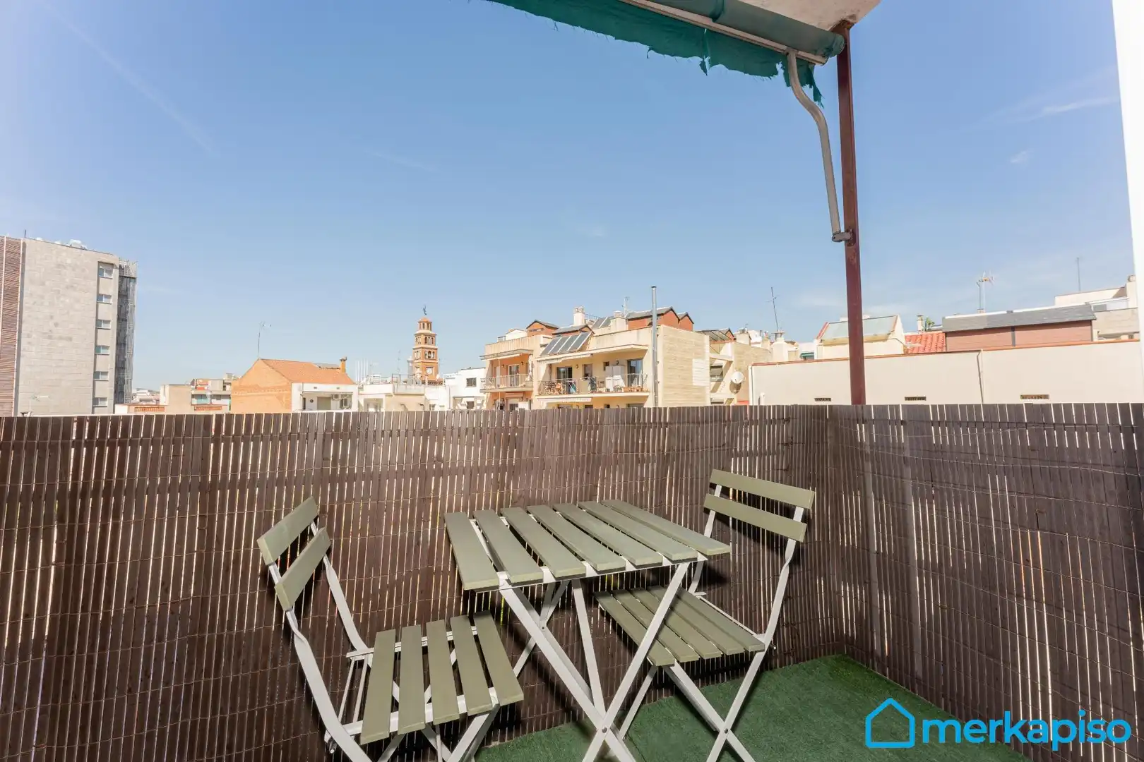 Terrace of Flat for sale in L'Hospitalet de Llobregat  with Air Conditioner, Heating and Parquet flooring