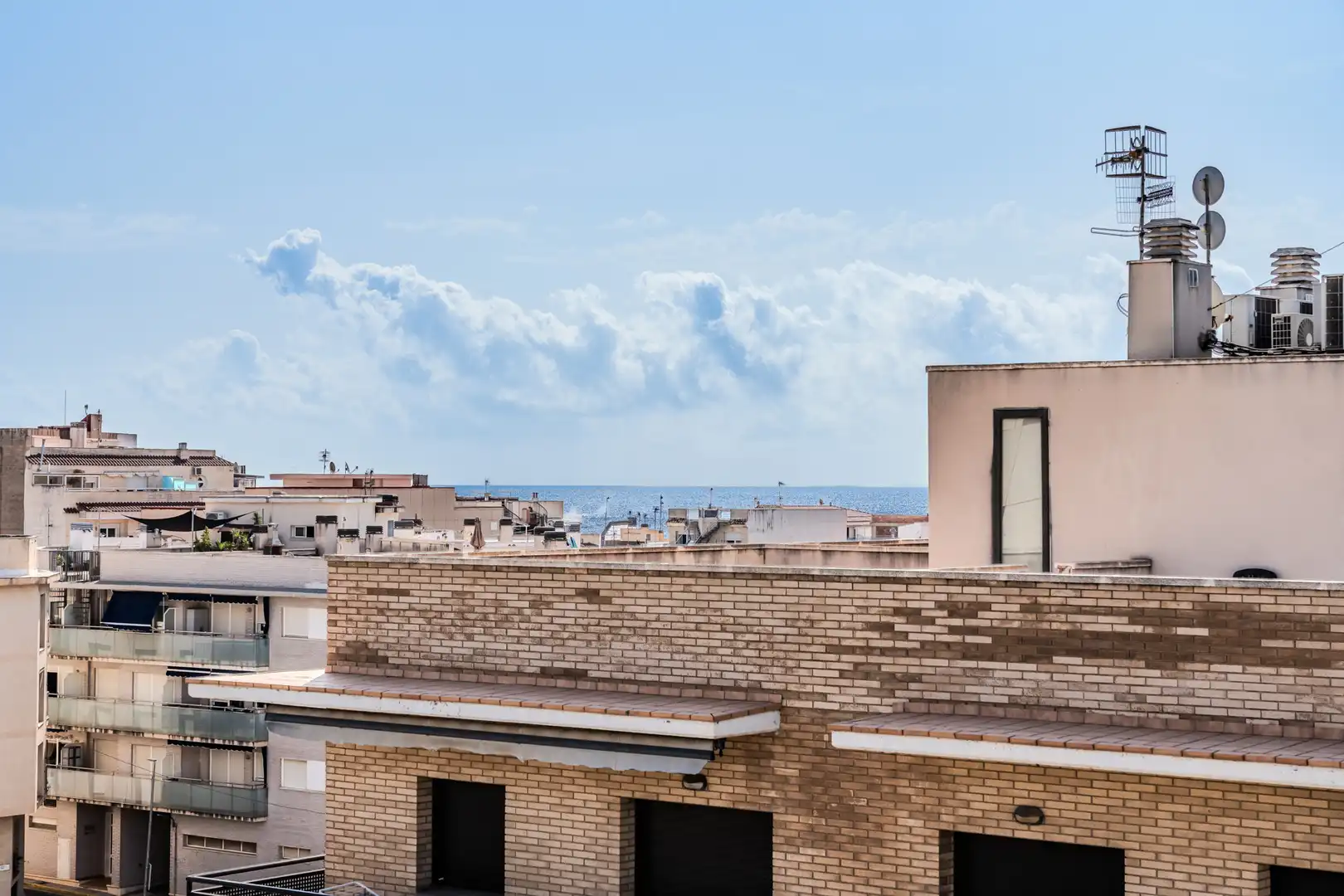 Exterior view of Duplexes for sale in L'Ampolla  with Air Conditioner, Heating and Terrace