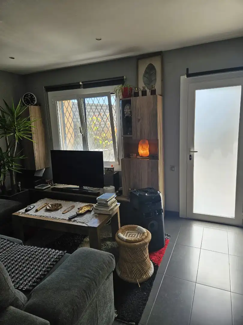 Sala de estar de Casa o chalet en venta en Barcelona con Aire acondicionado, Calefacción y Jardín privado