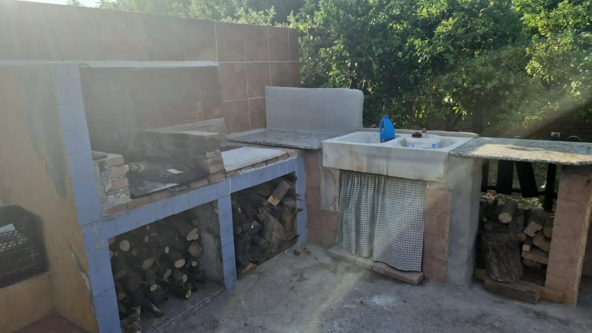 Jardín de Finca rústica en venta en Murcia con Amueblado
