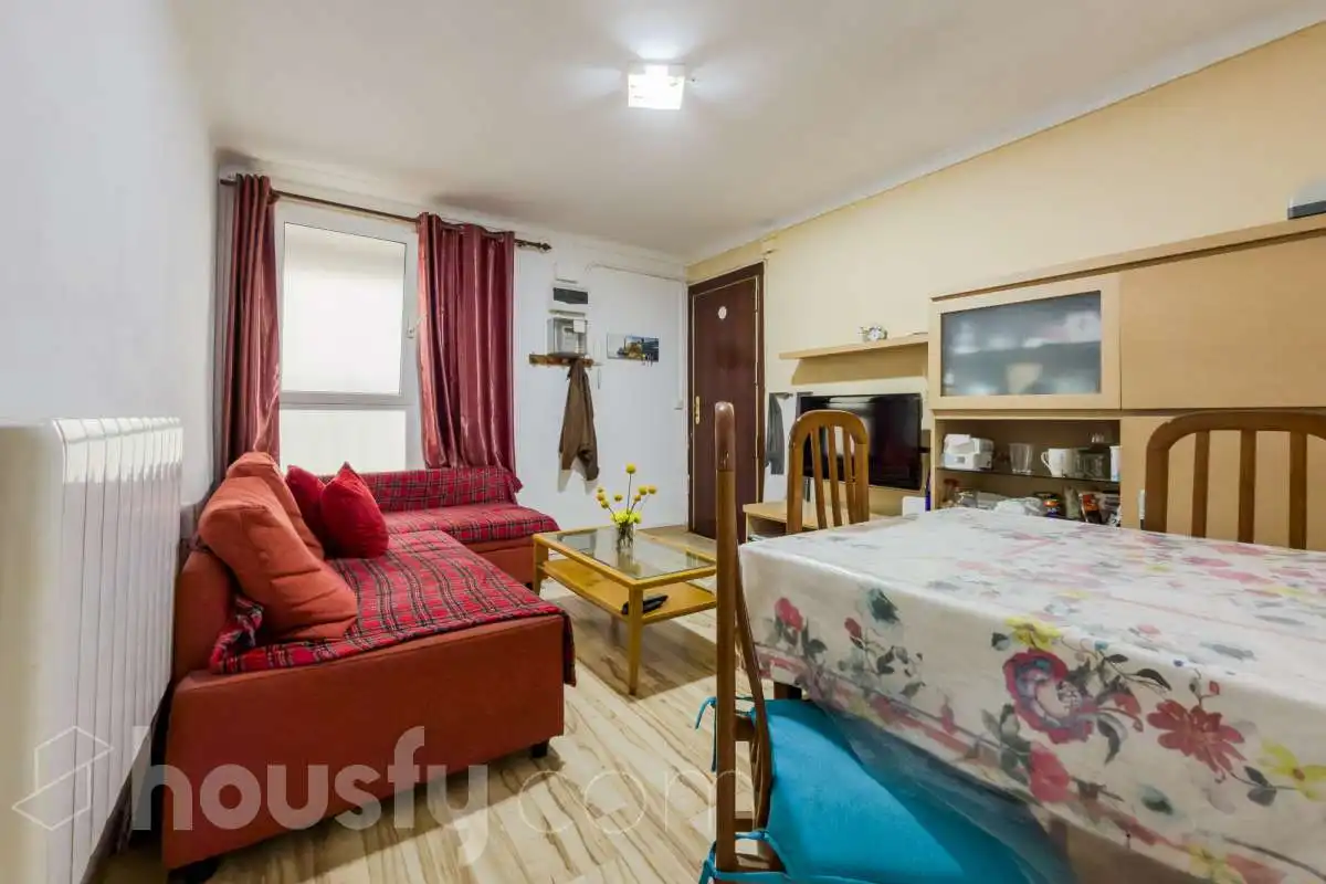 Sala de estar de Piso en venta en Badalona