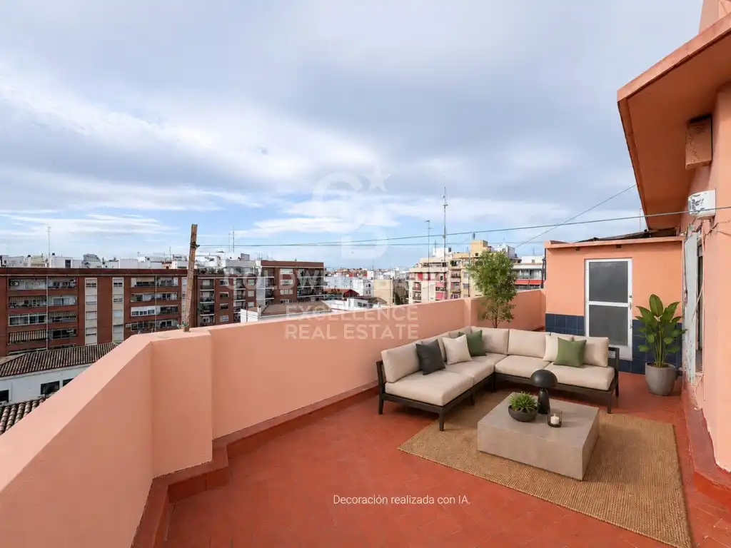 Terrace of Attic for sale in Valencia  with Terrace