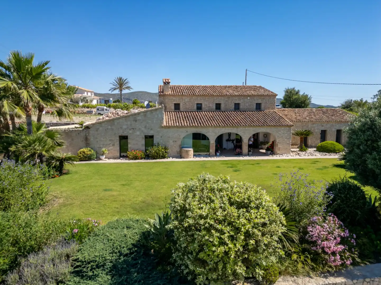 Vista exterior de Finca rústica en venta en Benissa con Aire acondicionado, Calefacción y Jardín privado