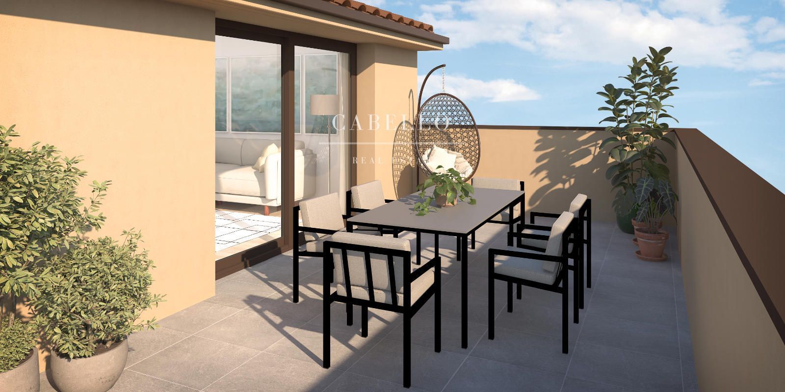 Terraza de Piso en venta en Terrassa con Aire acondicionado, Calefacción y Jardín privado