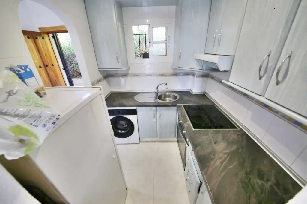 Küche von Wohnung zum Verkauf in Mijas mit Terrasse, Möbliert und Waschmaschine