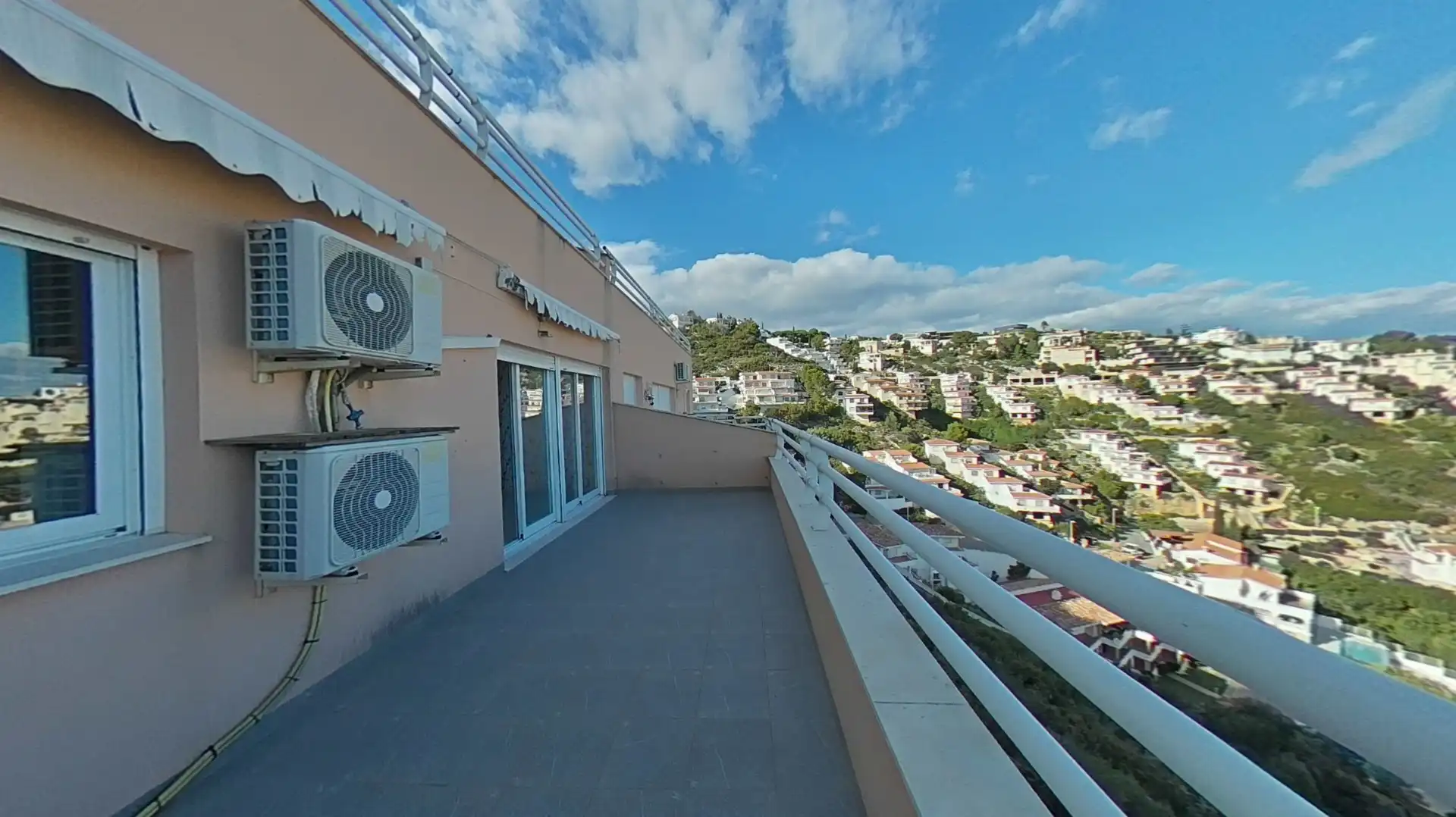Terraza de Apartamento en venta en Peñíscola / Peníscola con Aire acondicionado, Terraza y Alarma