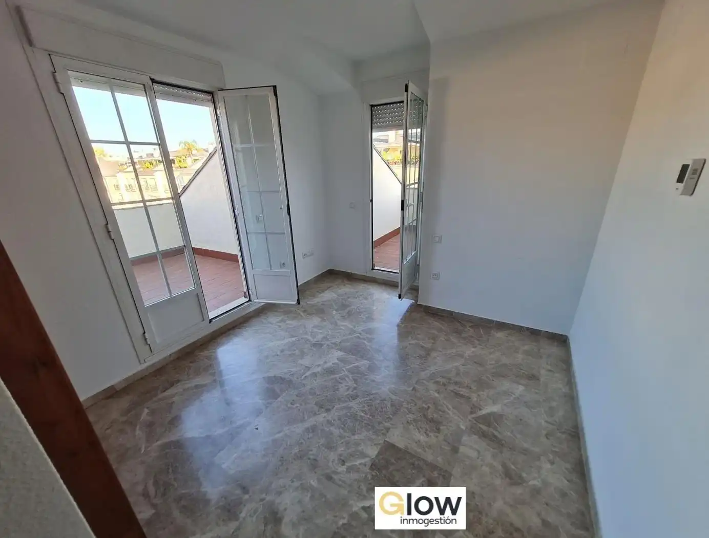Terraza de Ático de alquiler en Badajoz con Aire acondicionado, Calefacción y Terraza