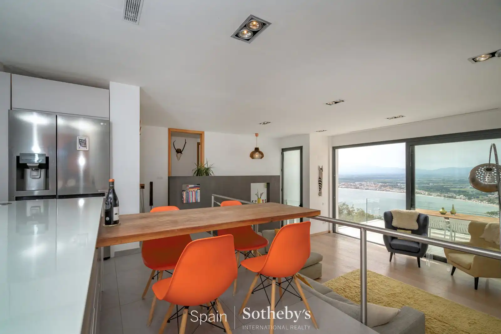 Comedor de Casa o chalet en venta en Roses con Aire acondicionado, Jardín privado y Terraza