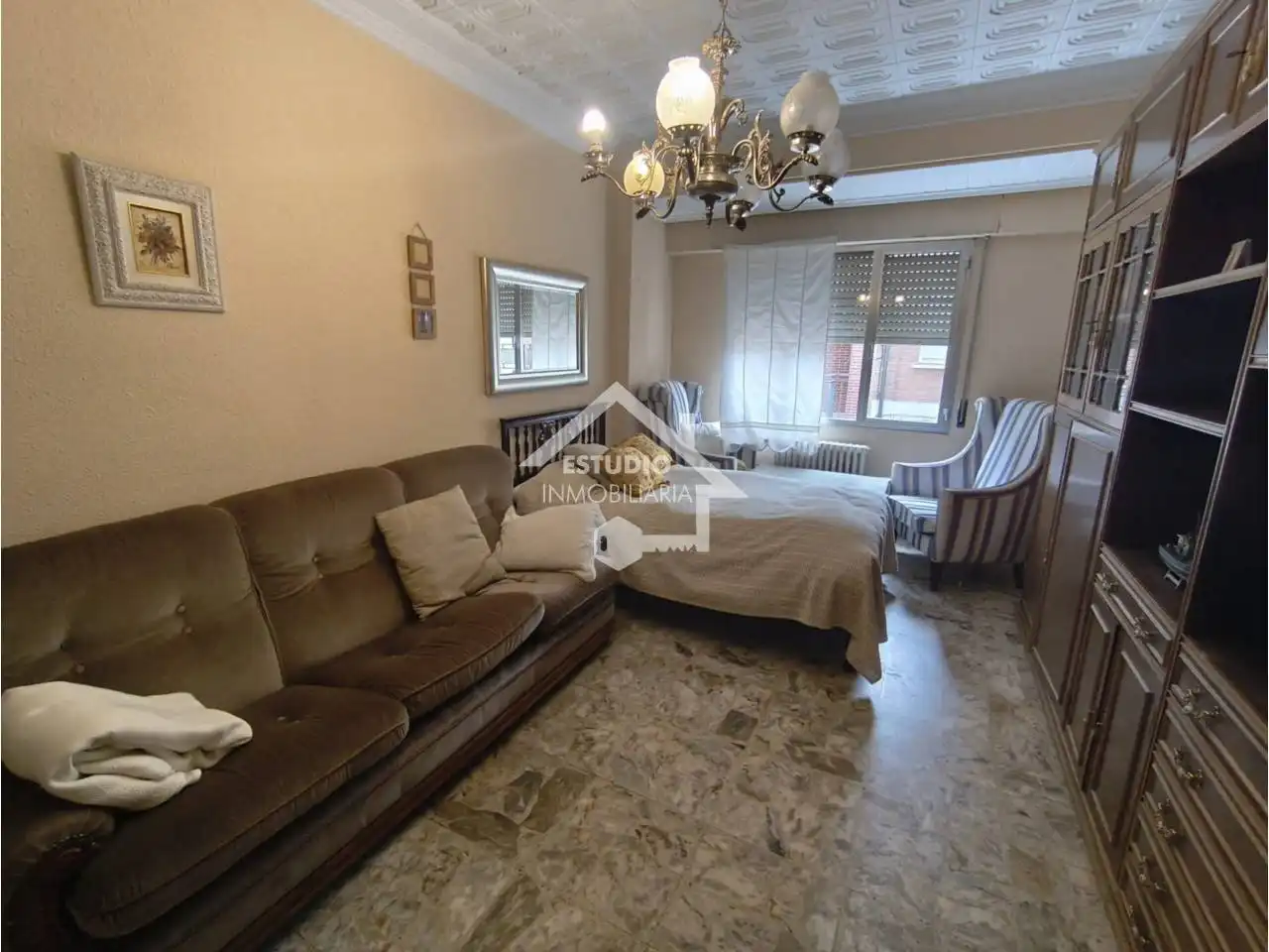 Schlafzimmer von Wohnung zum Verkauf in Navarrete mit Heizung, Terrasse und Abstellraum