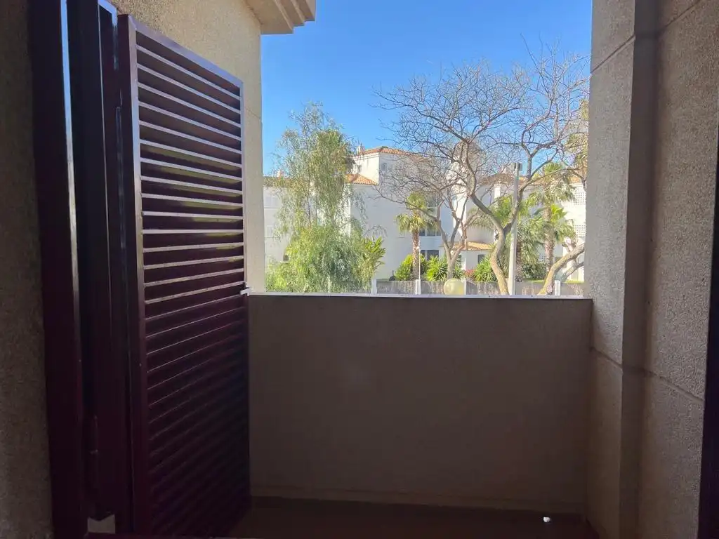 Terraza de Apartamento de alquiler en Rota con Jardín privado, Terraza y Amueblado