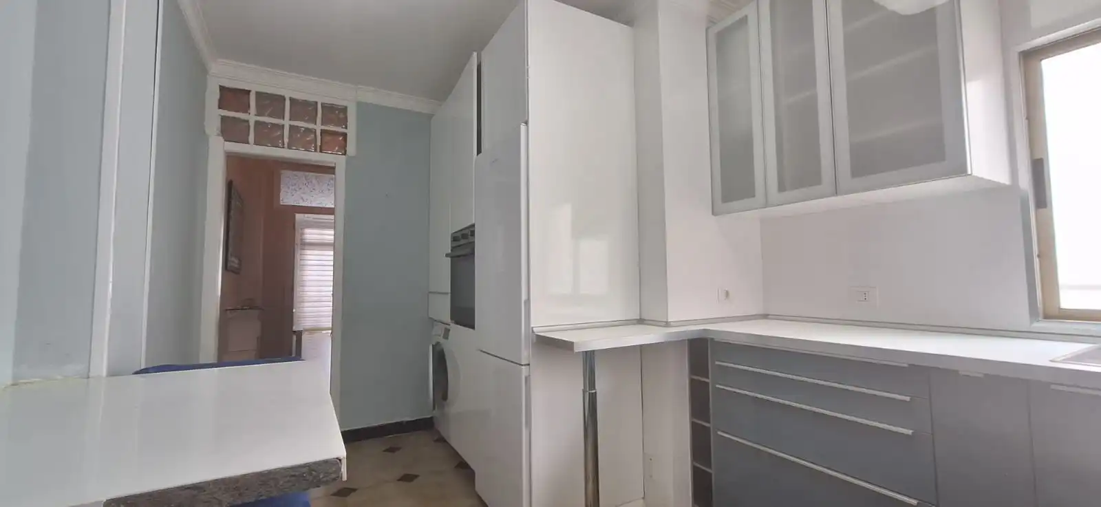 Küche von Wohnung zur Miete in Las Palmas de Gran Canaria mit Möbliert, Ofen und Waschmaschine