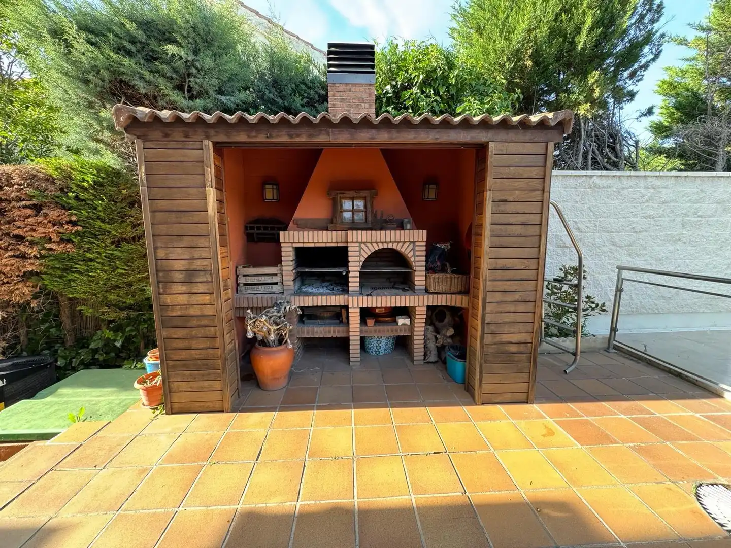 Terraza de Casa o chalet en venta en Arganda del Rey con Aire acondicionado, Calefacción y Jardín privado