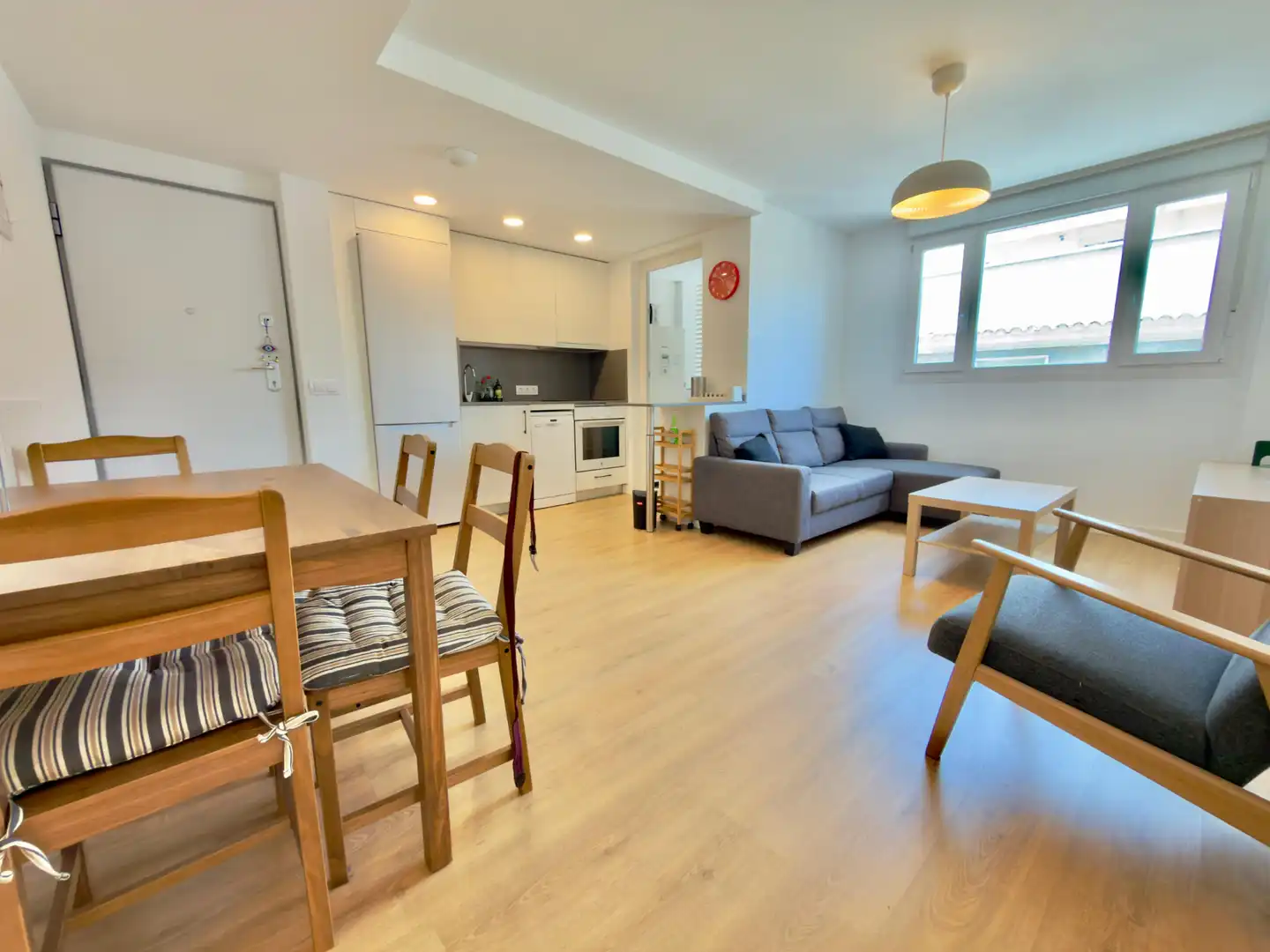 Sala de estar de Piso de alquiler en Madrid con Aire acondicionado, Calefacción y Amueblado