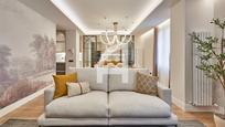 Living room of Flat for sale in  Madrid Capital  with Air Conditioner, Heating and Furnished