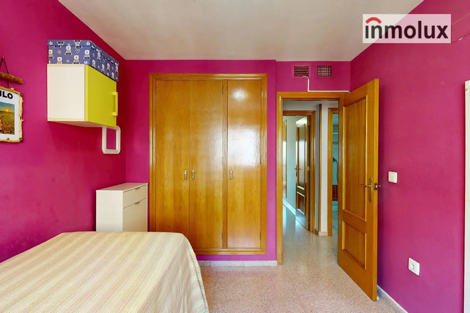 Bedroom of Flat for sale in Alicante / Alacant  with Air Conditioner, Heating and Terrace