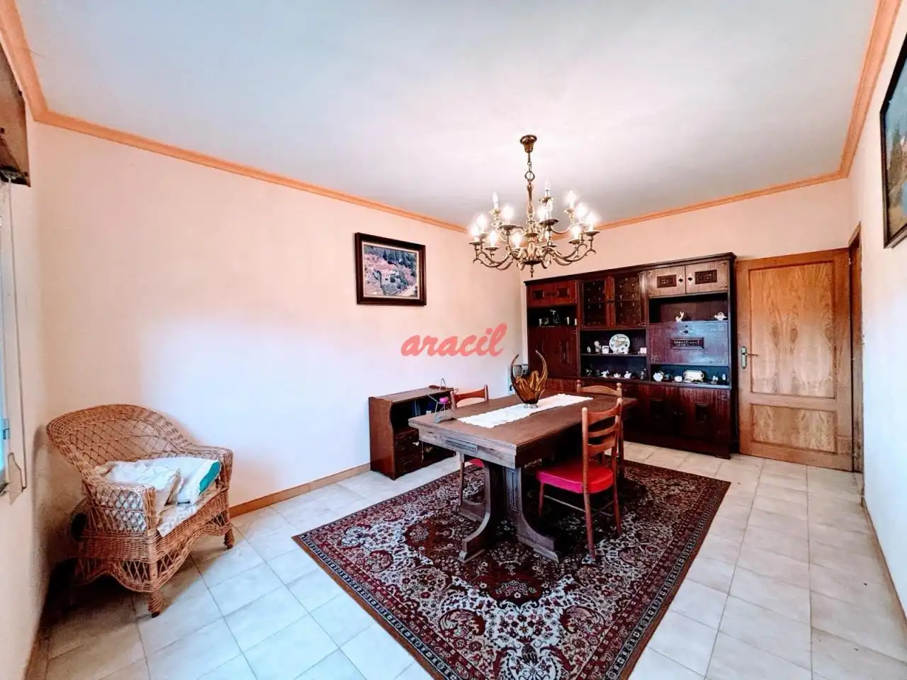Comedor de Casa o chalet en venta en Ourense Capital  con Calefacción, Jardín privado y Terraza
