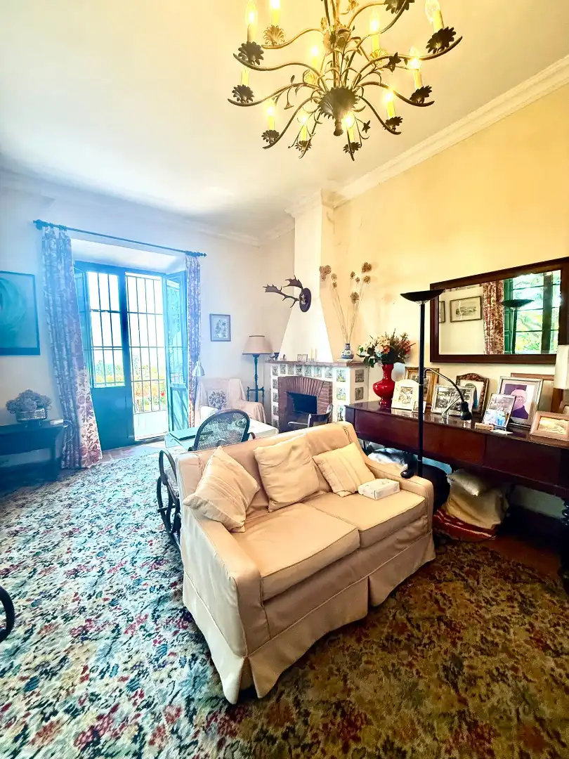 Sala de estar de Casa o chalet en venta en Algeciras con Jardín privado, Terraza y Piscina