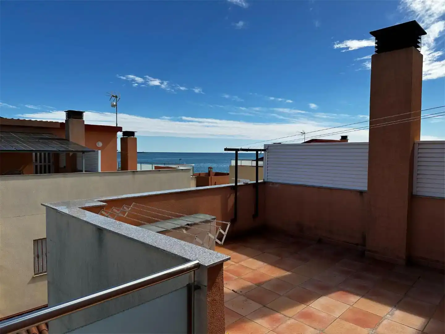 Terraza de Casa o chalet en venta en Burriana / Borriana con Aire acondicionado y Piscina