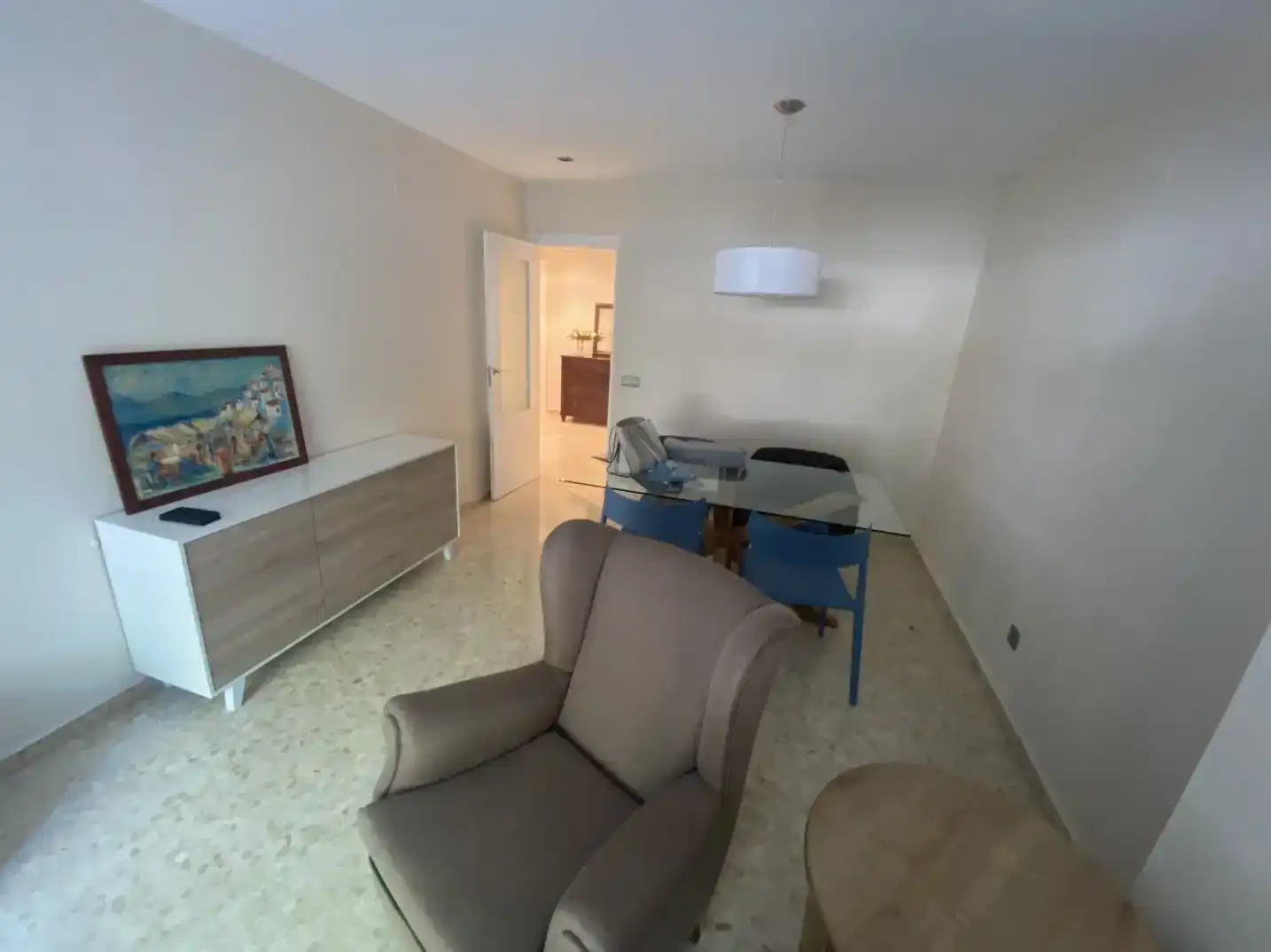 Living room of Flat for rent in Picanya  with Air Conditioner and Swimming Pool
