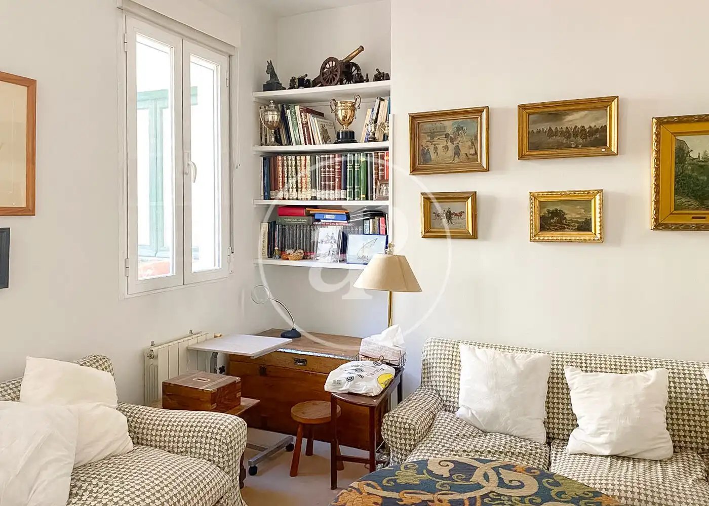 Sala d'estar de Pis en venda en Madrid amb Calefacció
