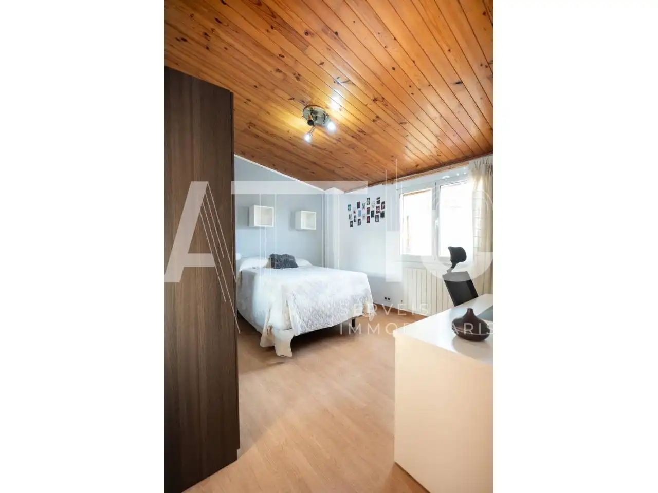Schlafzimmer von Maisonette zum Verkauf in Sabadell mit Klimaanlage, Heizung und Terrasse