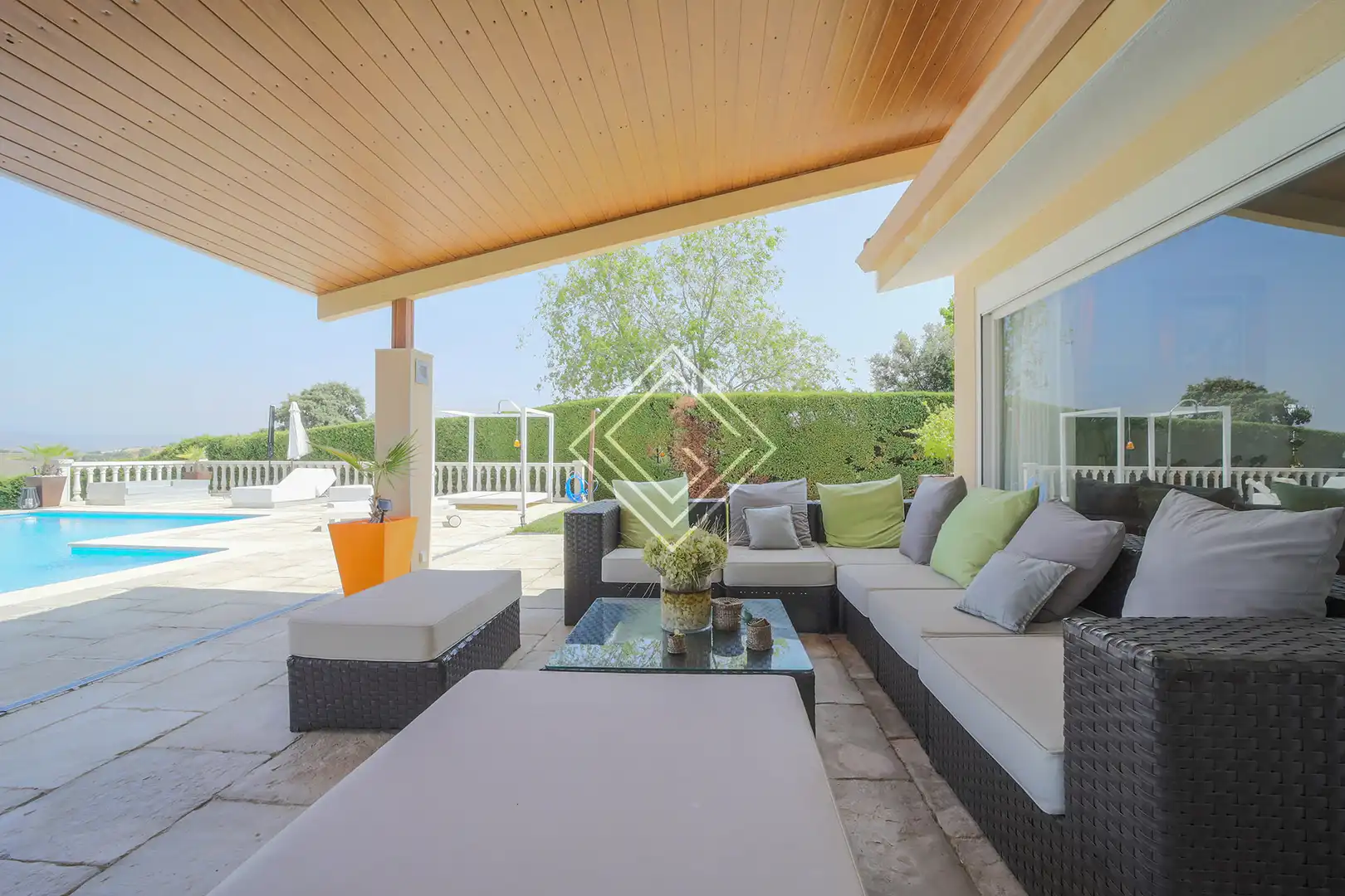 Terraza de Casa o chalet en venta en Algete con Aire acondicionado, Calefacción y Jardín privado