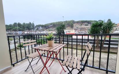 Terrassa de Pis de lloguer en Canet de Mar amb Calefacció, Terrassa i Moblat