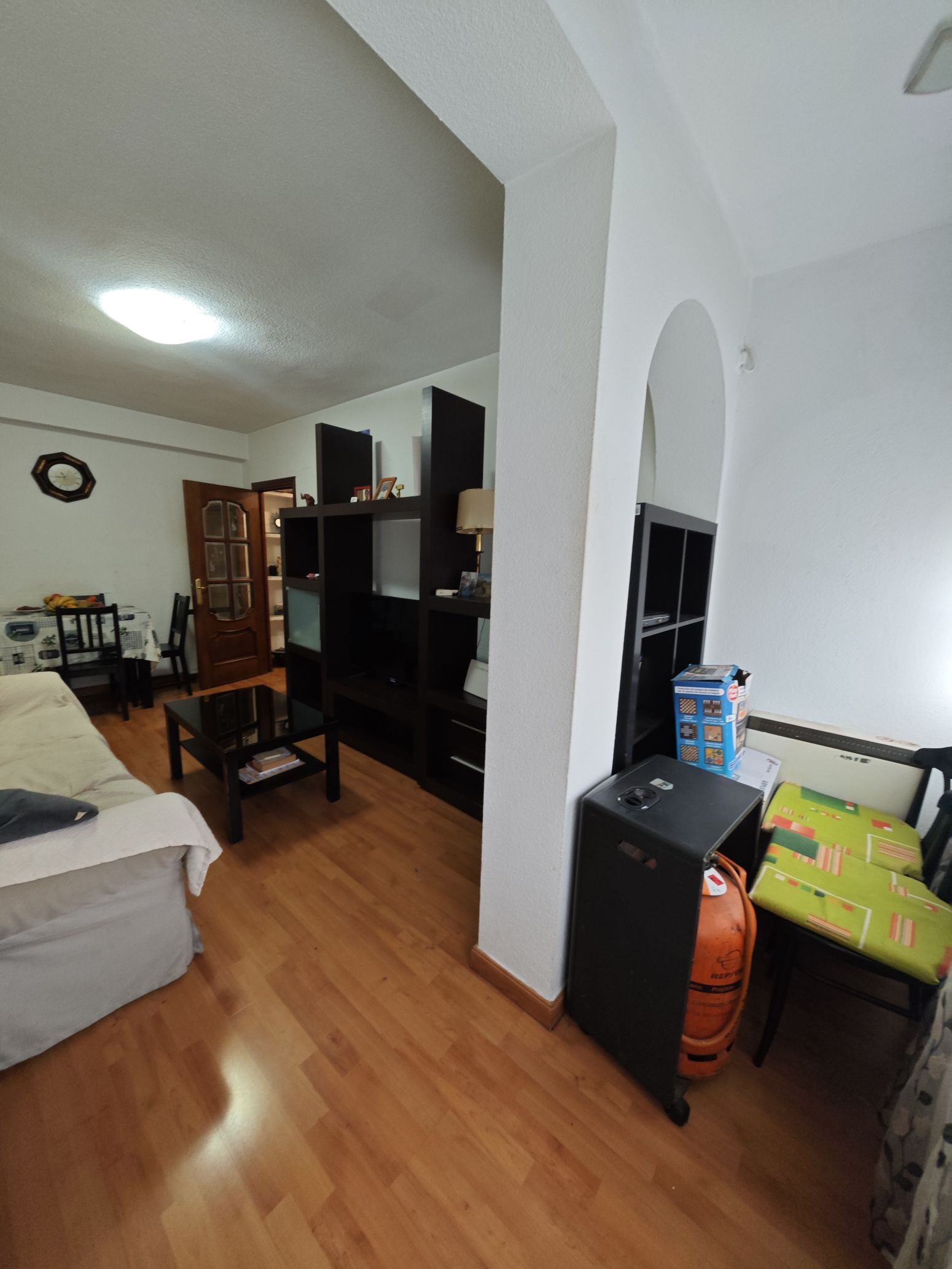 Sala de estar de Piso en venta en  Madrid Capital con Calefacción