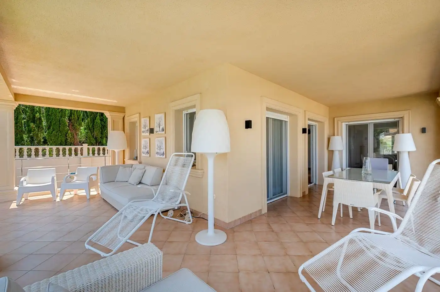 Terraza de Casa o chalet en venta en Benissa con Jardín privado, Terraza y Trastero