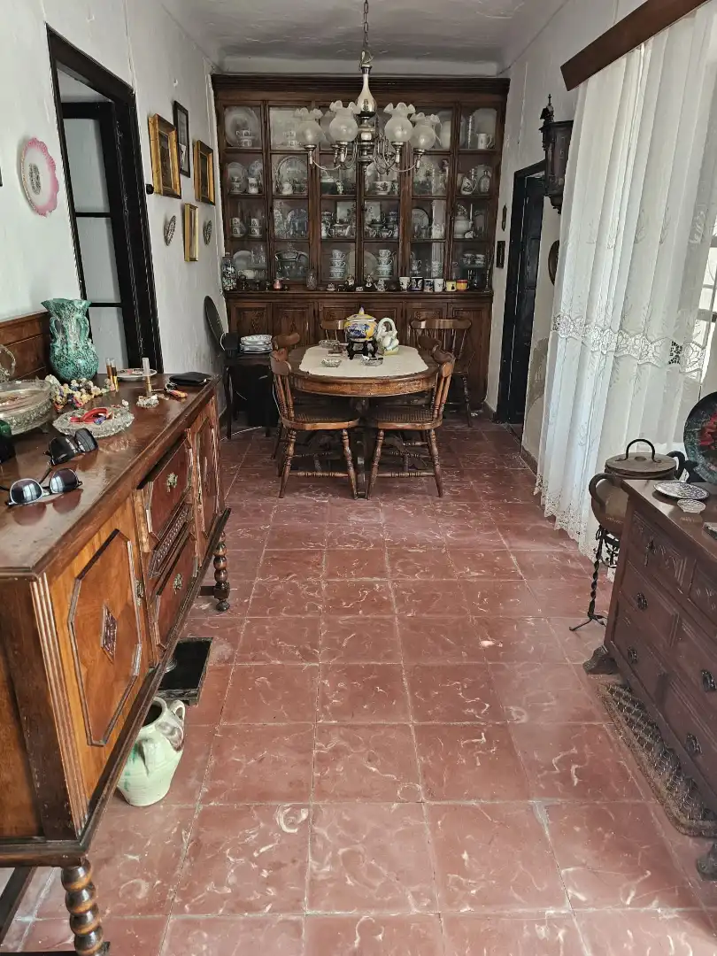 Menjador de Casa o xalet en venda en Benamocarra amb Terrassa i Moblat