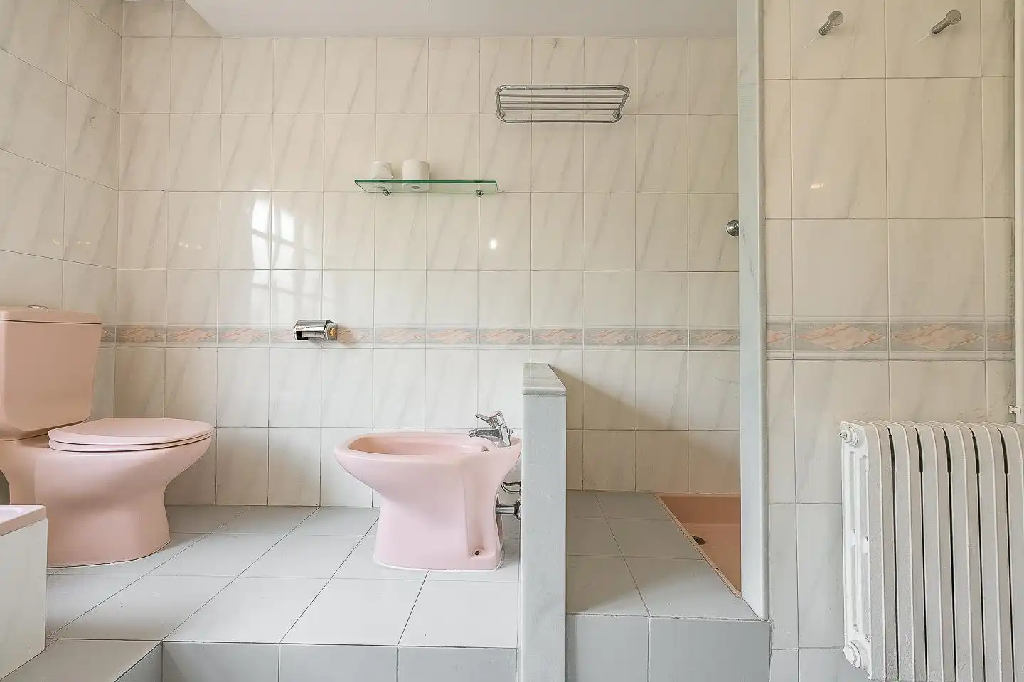 Bany de Casa o xalet en venda en Barcelona amb Calefacció, Jardí privat i Parquet