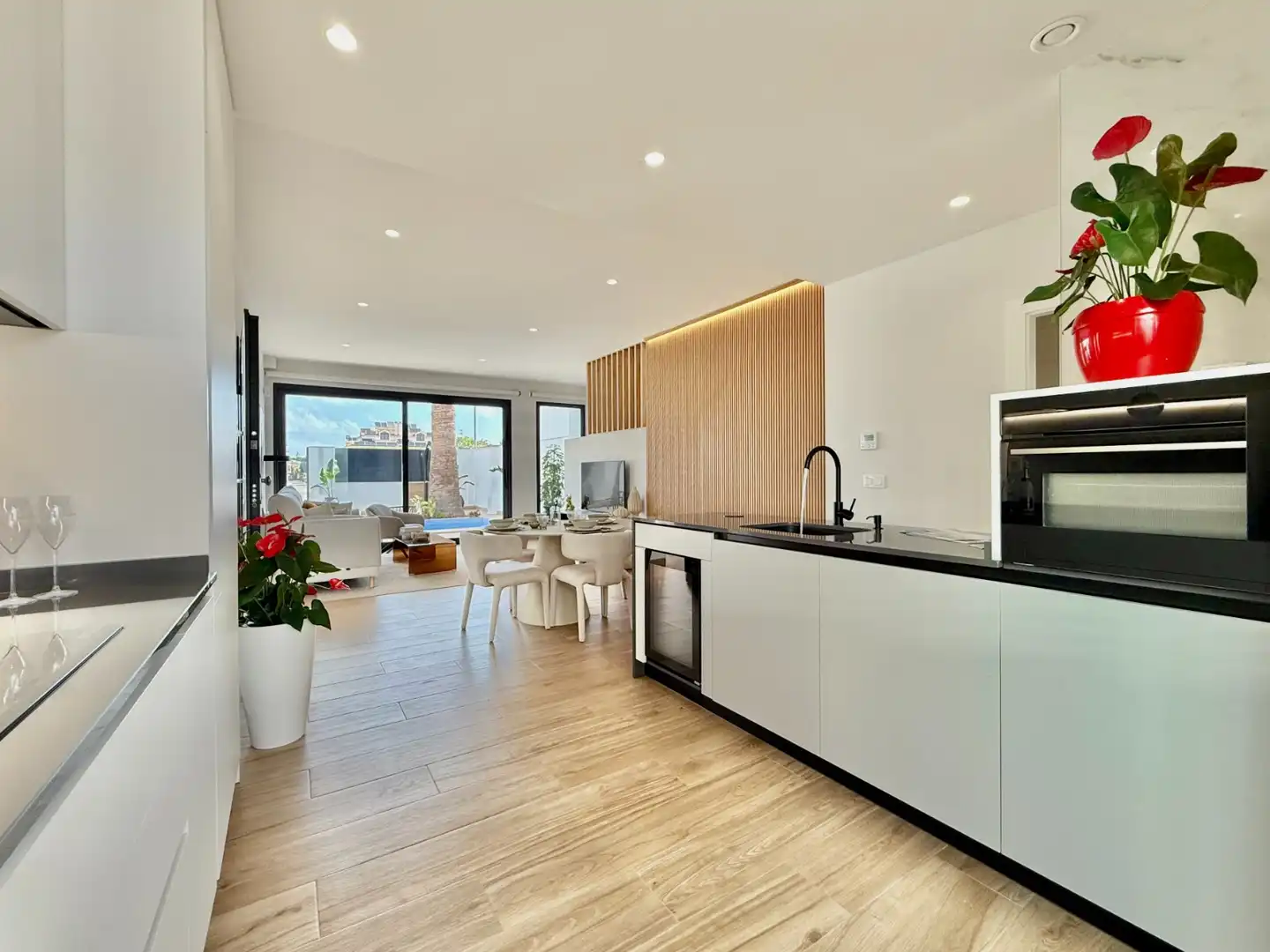 Cocina de Casa o chalet en venta en San Pedro del Pinatar con Jardín privado, Terraza y Trastero