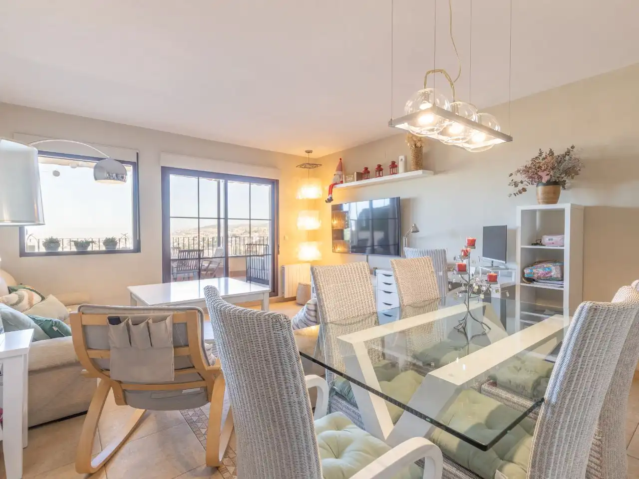 Dining room of Flat for sale in Barrio de la Vega