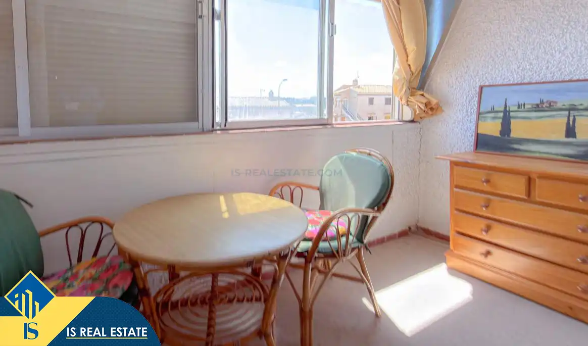 Balcony of Study for sale in Torrevieja  with Heating, Terrace and Furnished
