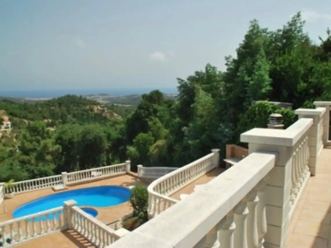 Garden of Houses for sale in Lloret de Mar  with Air Conditioner, Heating and Private garden