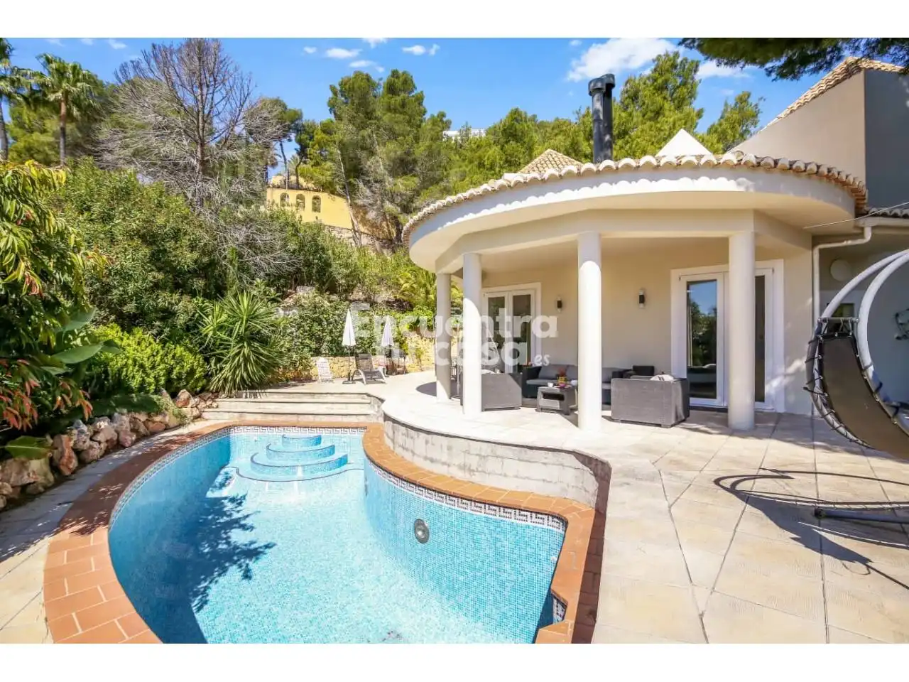 Vista exterior de Casa o chalet en venta en Altea con Aire acondicionado, Calefacción y Jardín privado