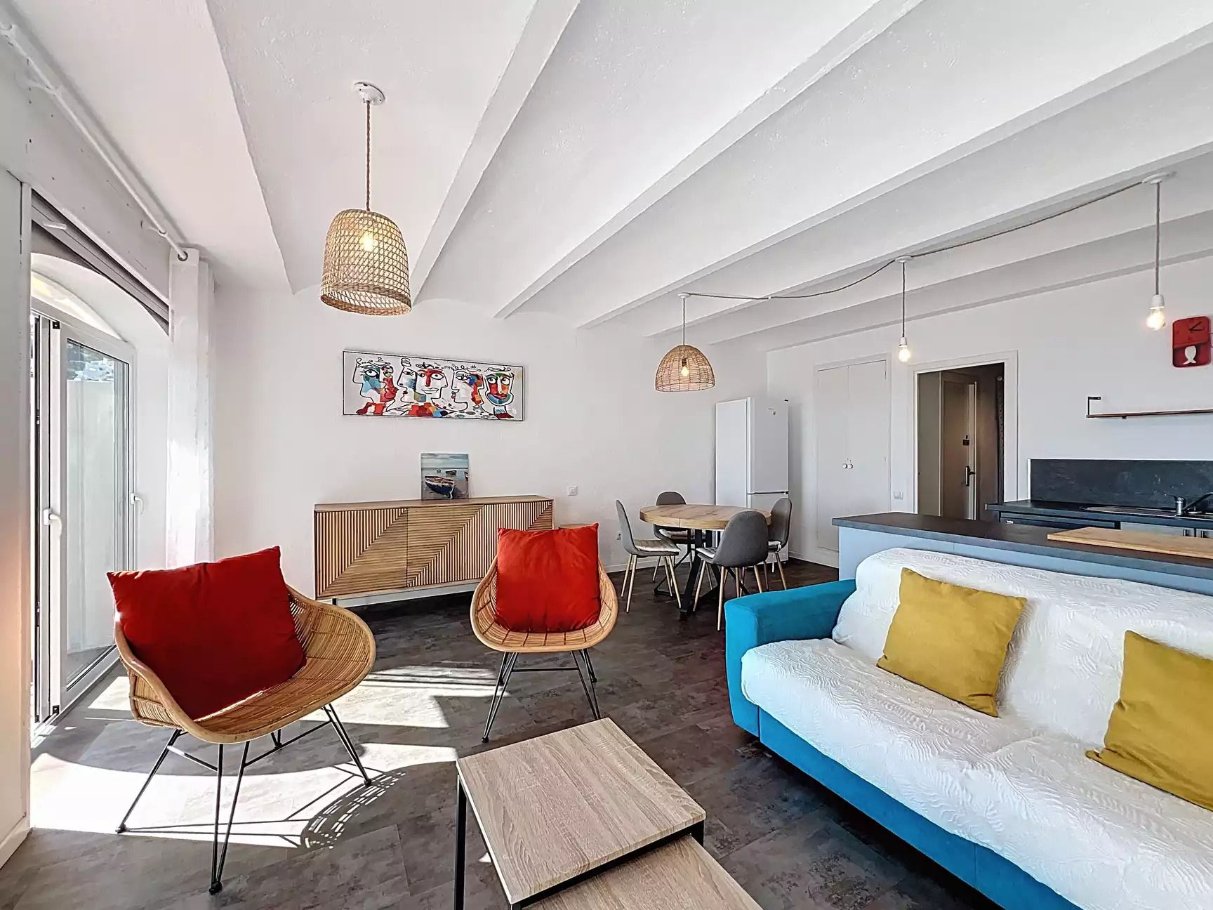 Sala d'estar de Apartament en venda en Roses amb Aire condicionat, Calefacció i Terrassa