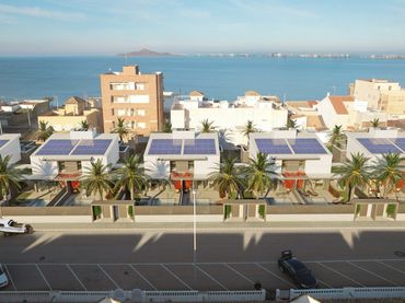 Casa pareada de obra nueva con piscina en venta en Avenida de España 12