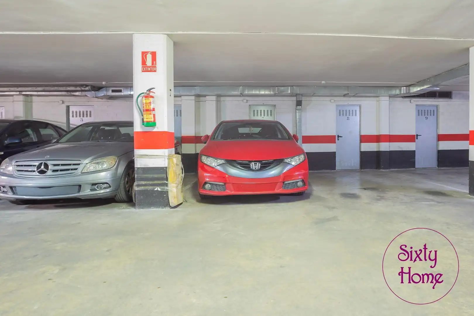 Parking of Flat for sale in Zaragoza  with Air Conditioner, Heating and Terrace