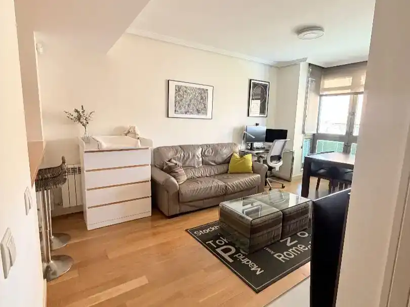 Sala de estar de Piso en venta en Hortaleza