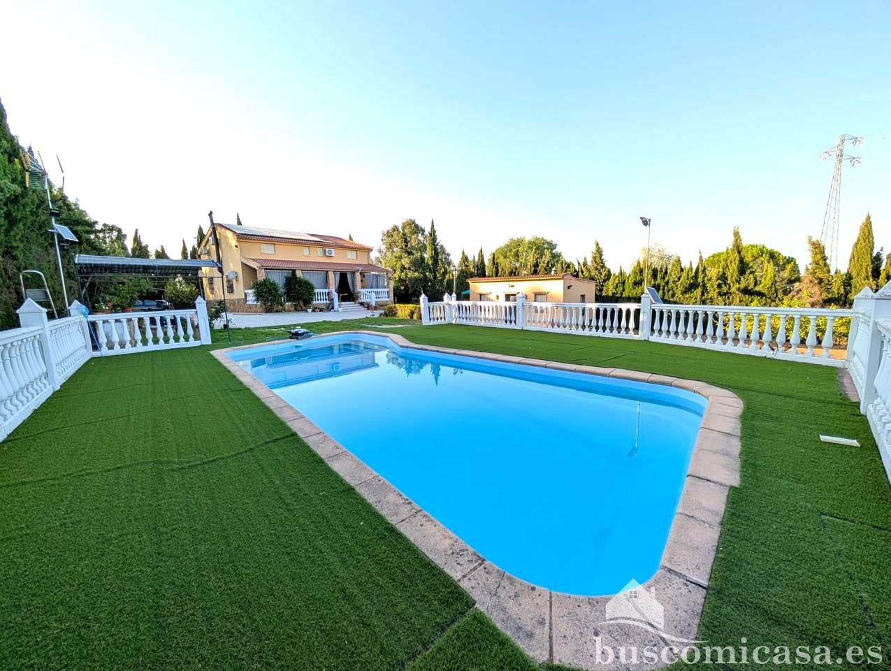 Piscina de Finca rústica en venda en Linares amb Aire condicionat, Jardí privat i Traster