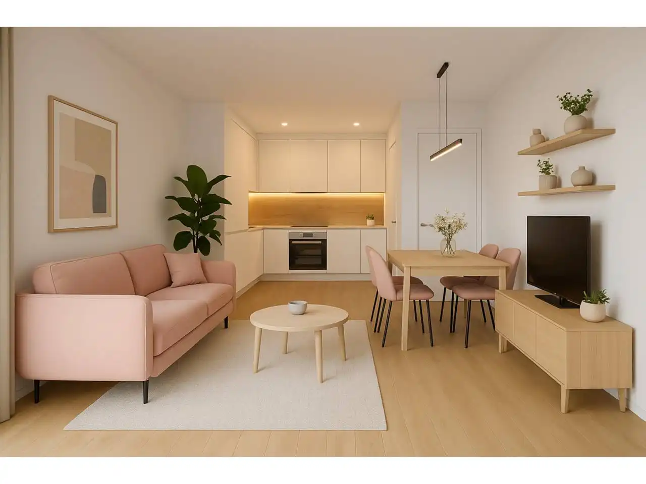 Sala de estar de Piso en venta en Granollers con Aire acondicionado, Calefacción y Parquet