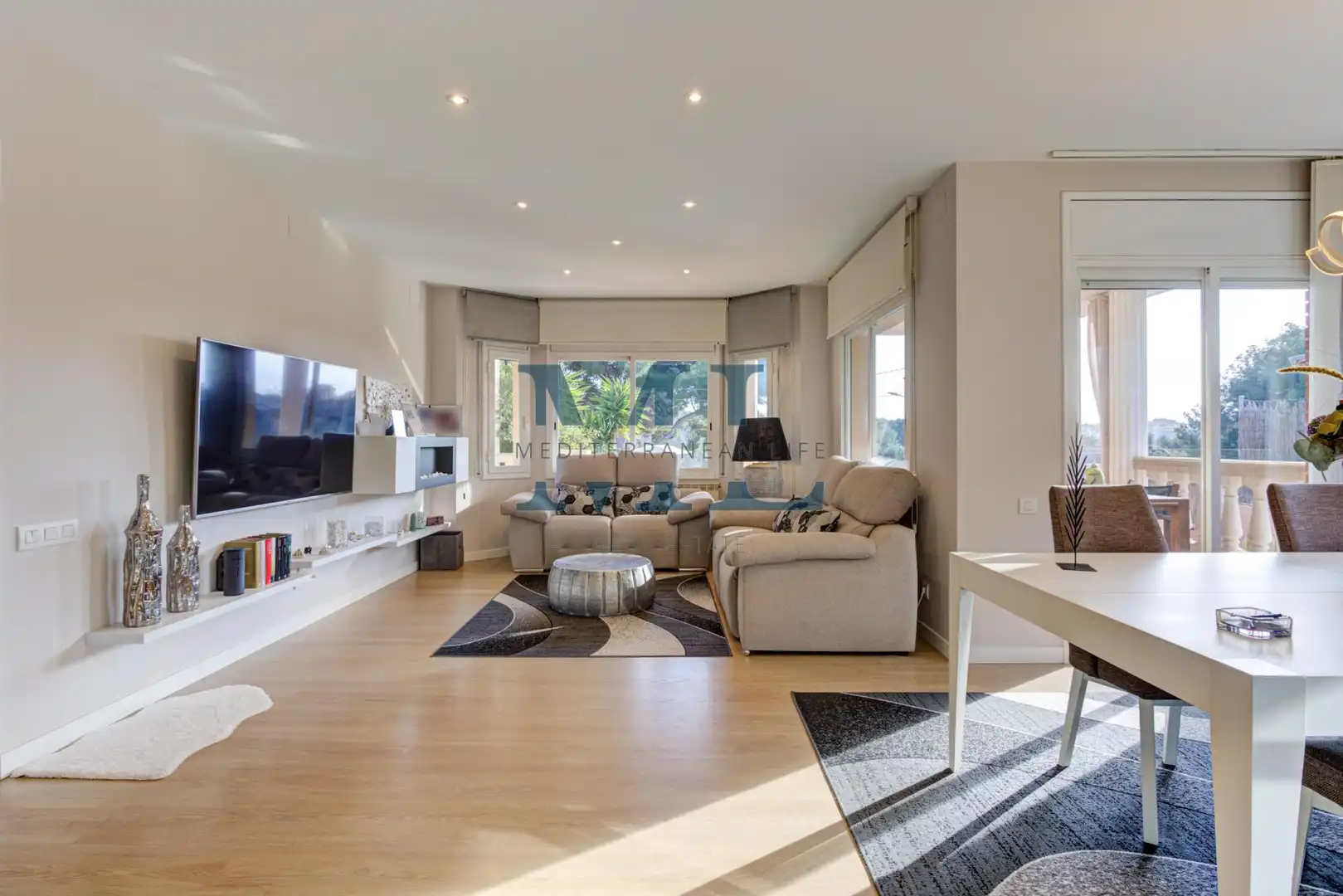 Sala de estar de Casa o chalet en venta en Sant Pere de Ribes con Calefacción, Jardín privado y Piscina