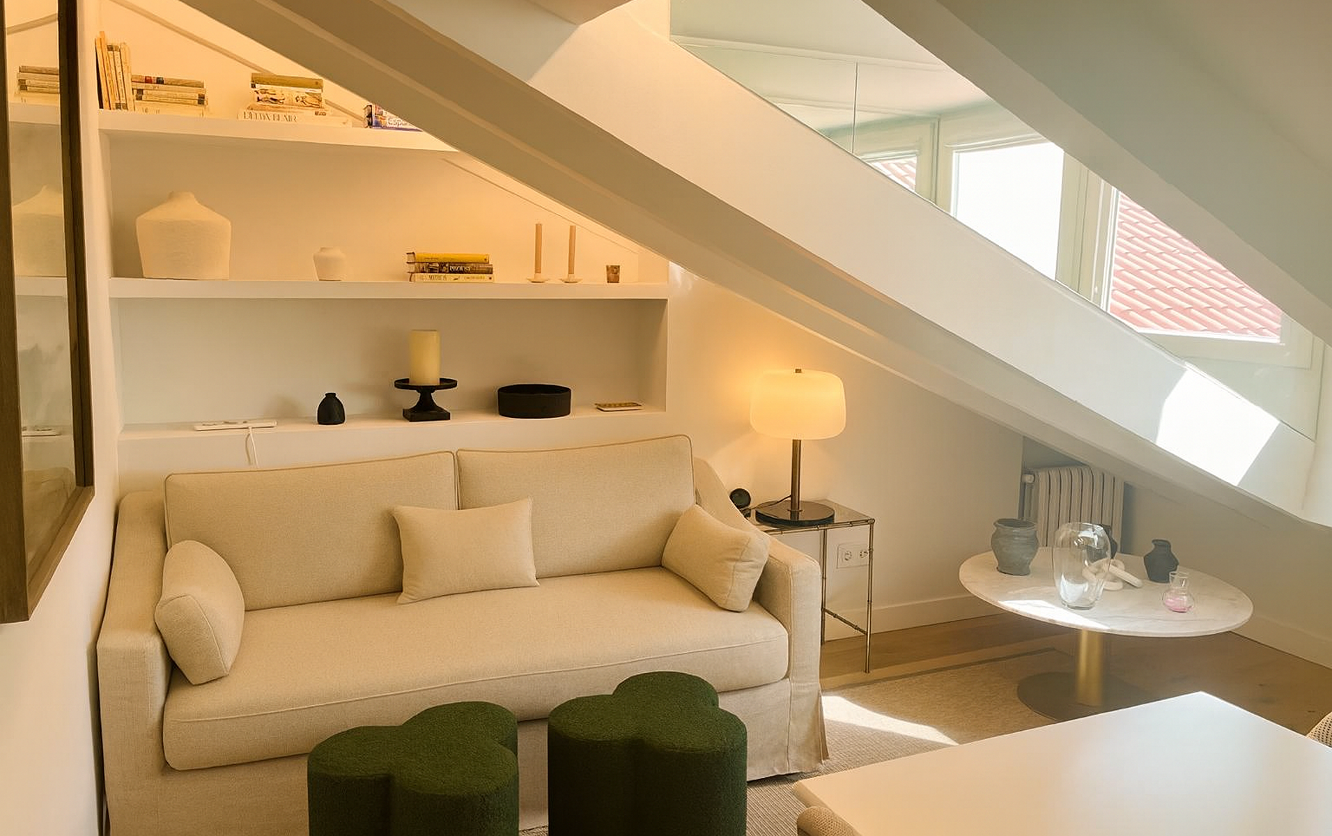 Living room of Apartment for sale in  Madrid Capital  with Air Conditioner, Heating and Terrace