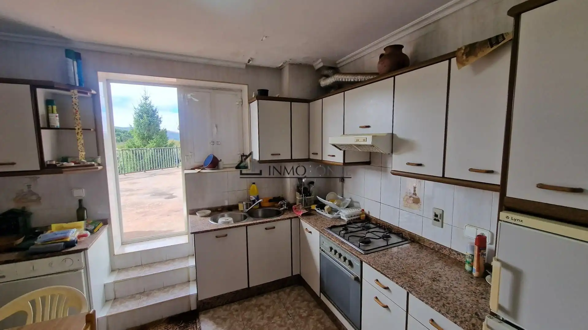 Cuina de Casa o xalet en venda en Forcarei amb Calefacció, Jardí privat i Terrassa