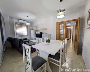 Sala d'estar de Pis de lloguer en Linares amb Aire condicionat, Terrassa i Moblat