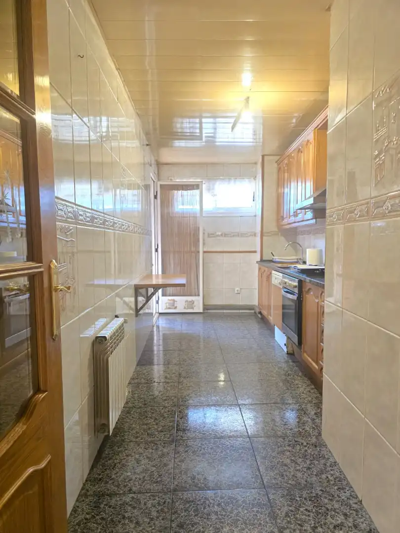 Kitchen of Flat for sale in Sabadell  with Heating and Balcony
