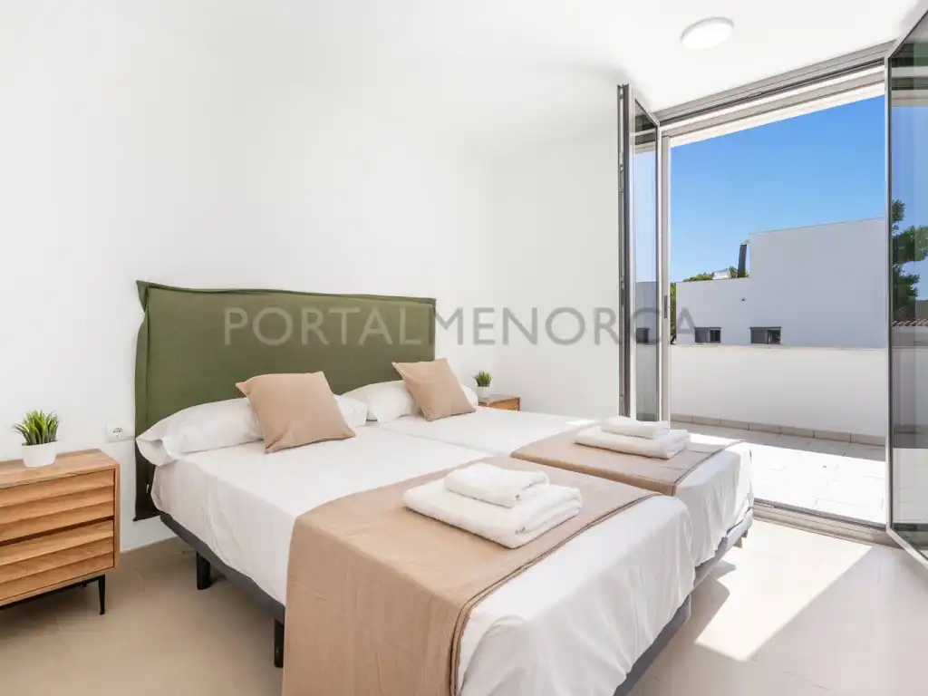 Dormitori de Casa o xalet en venda en Es Mercadal amb Jardí privat, Terrassa i Piscina