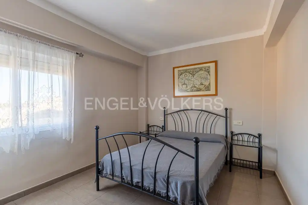 Bedroom of Flat for sale in Sueca  with Heating, Terrace and Furnished