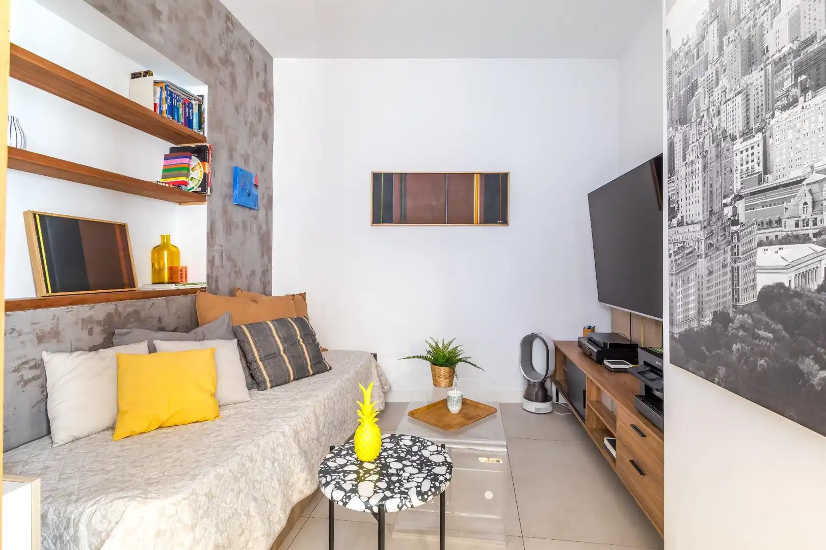 Sala de estar de Piso en venta en Madrid con Aire acondicionado, Calefacción y Amueblado